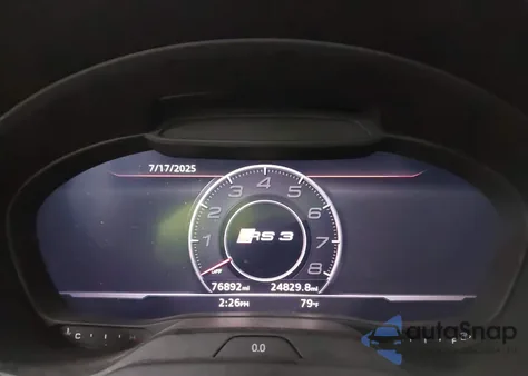 2020 Audi Rs 3 Tfsi Quattro S Tronic from USA, damaged, VIN WUABWGFF5LA903208